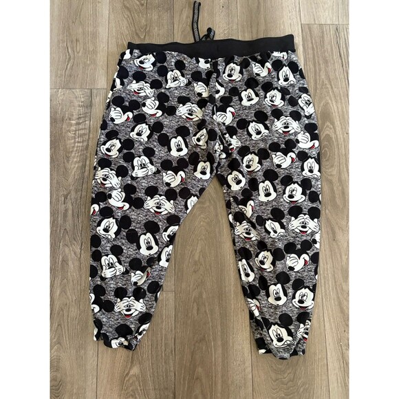 Disney Mickey Mouse Drawstring Pajama Pants Large - Picture 1 of 4